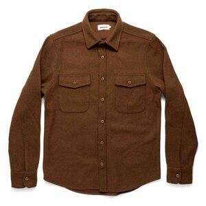 BRAND NEW - TAYLOR STITCH Archive Wool Maritime Shirt Jacket in RUST (Sz 46/XL)